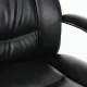 Кресло руководителя PREMIUM Direct EX-580, хром, рециклированная кожа, черное. Фото товара с разных ракурсов.