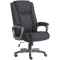 Кресло руководителя PREMIUM Solid HD-005, НАГРУЗКА до 180 кг, ткань, черное главное фото в маленьком размере