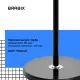 Вешалка-стойка  "CR-1906" на мраморном диске, металл черный/дерево бук, 6 крючков, 606441. Фото товара с разных ракурсов.